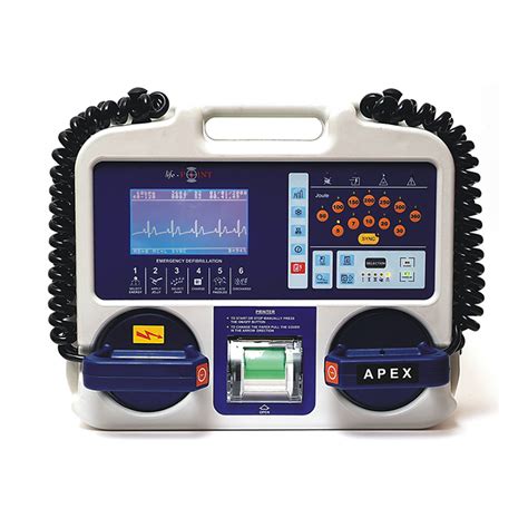 ecg monitor with defibrillator.